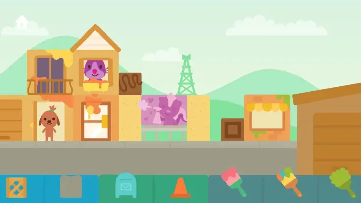 Sago Mini Neighborhood Blocks android App screenshot 0