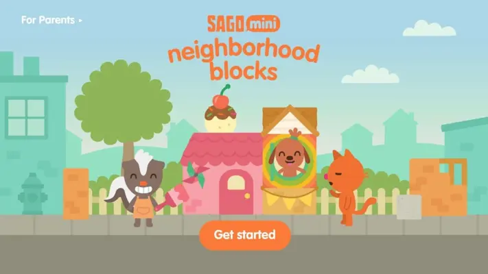 Sago Mini Neighborhood Blocks android App screenshot 2